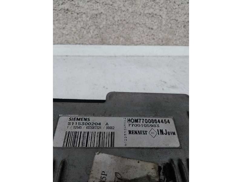 Recambio de centralita motor uce para renault megane i berlina hatchback (ba0) 1.5 cat referencia OEM IAM S115300204A HOM7700864