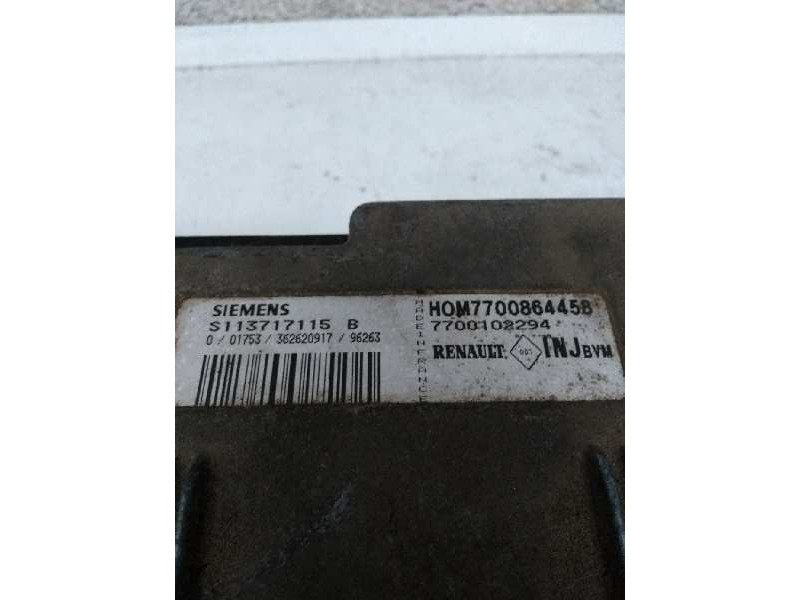 Recambio de centralita motor uce para renault laguna (b56) referencia OEM IAM S113717115B HOM7700864458 7700102294