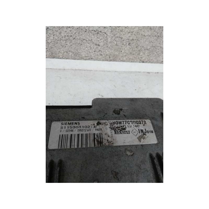 Recambio de centralita motor uce para renault megane i berlina hatchback (ba0) referencia OEM IAM S115303102B HOM7700110372 7700