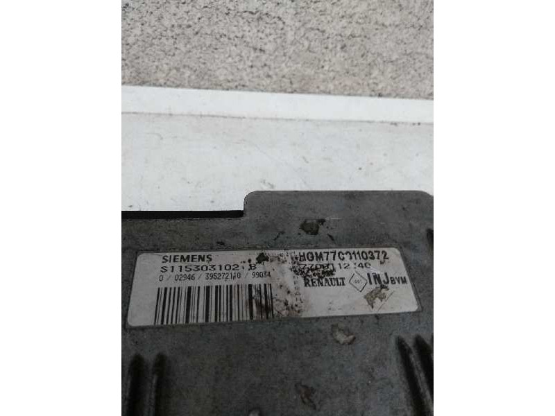 Recambio de centralita motor uce para renault megane i berlina hatchback (ba0) referencia OEM IAM S115303102B HOM7700110372 7700