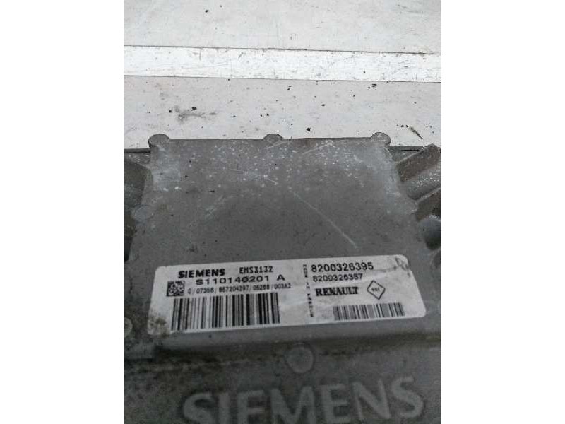 Recambio de centralita motor uce para renault clio ii fase ii (b/cb0) 1.2 referencia OEM IAM S110140201A 8200326395 8200326387 E