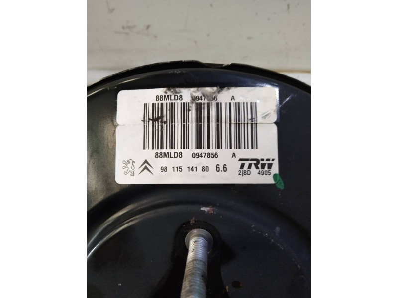 Recambio de servofreno para peugeot 2008 (--.2013) 1.2 16v vti referencia OEM IAM 9811514180 88MLD8 