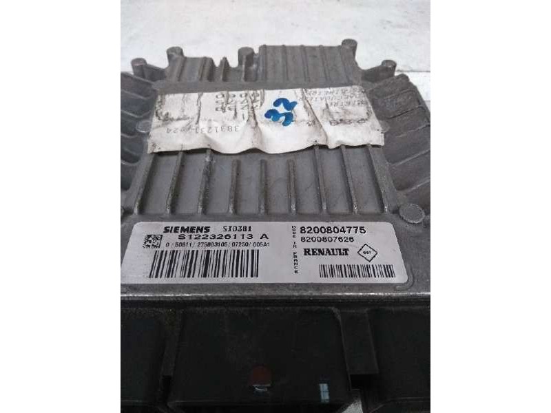 Recambio de centralita motor uce para renault scenic ii 1.5 dci diesel referencia OEM IAM S122326113A 8200804775 8200807626 SID3 Recambio de centralita motor uce para renault scenic ii 1.5 dci diesel referencia OEM IAM S122326113A 8200804775 8200807626 SID3