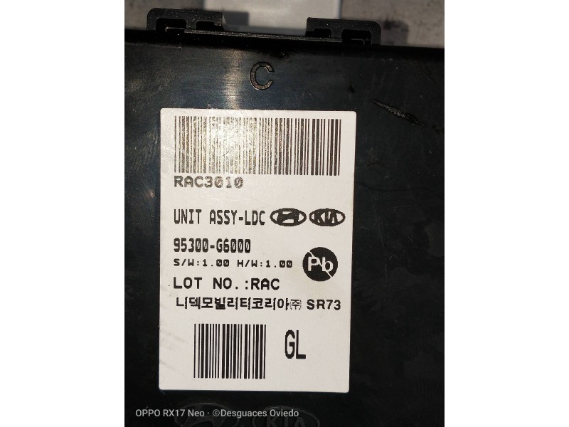 Recambio de modulo electronico para kia picanto (ja) concept referencia OEM IAM 95300G6000  