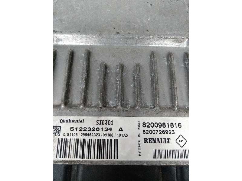 Recambio de centralita motor uce para renault laguna iii 1.5 dci diesel referencia OEM IAM S122326134A 8200981816 8200726923 SID