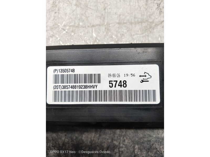 Recambio de modulo electronico para chevrolet cruze ls referencia OEM IAM 13505748  