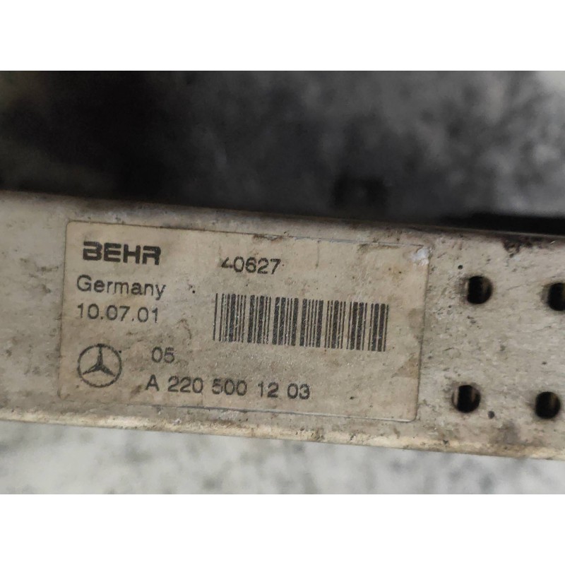 Recambio de radiador calefaccion / aire acondicionado para mercedes clase cl (w215) coupe 600 (215.378) referencia OEM IAM A2205