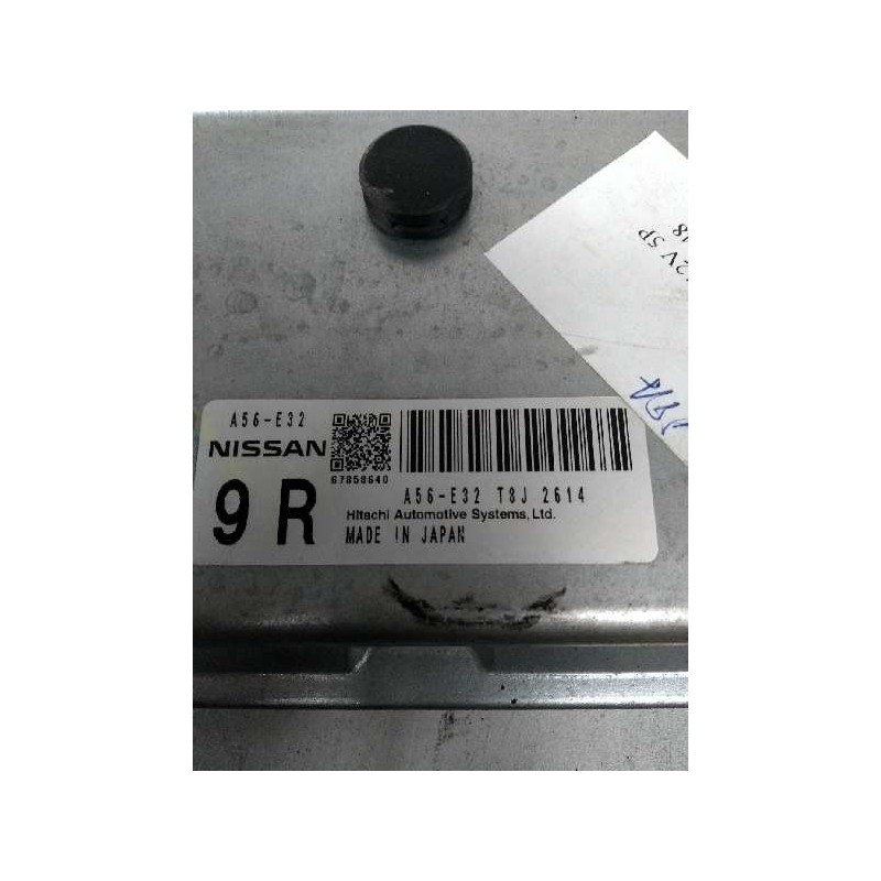 Recambio de centralita motor uce para nissan micra (k13) 1.2 cat referencia OEM IAM A56E32 T8J2614 9R