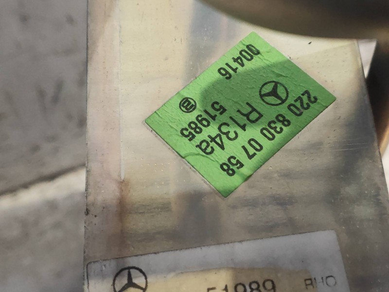 Recambio de evaporador aire acondicionado para mercedes clase cl (w215) coupe 600 (215.378) referencia OEM IAM   