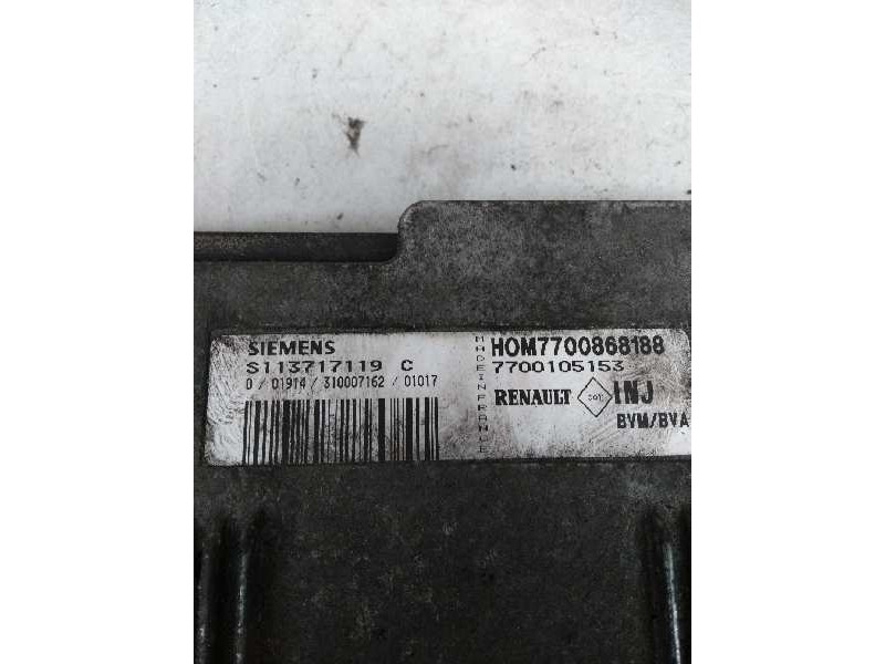 Recambio de centralita motor uce para renault espace /grand espace (je0) 2.0 cat referencia OEM IAM S113717119C HOM7700868188 77