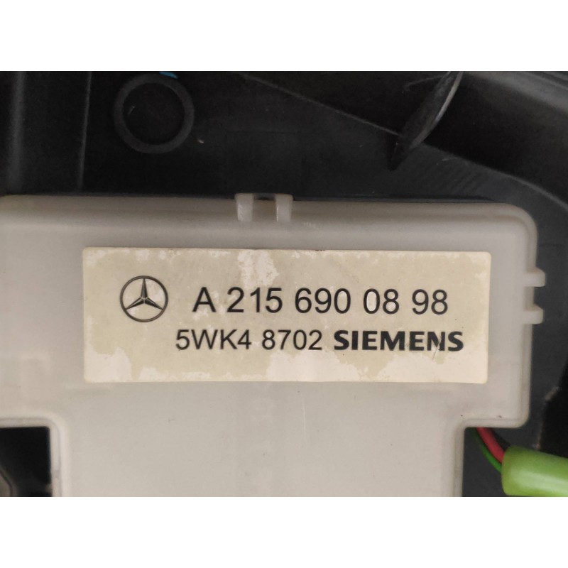 Recambio de modulo electronico para mercedes clase cl (w215) coupe 600 (215.378) referencia OEM IAM A2156900898 5WK48702 