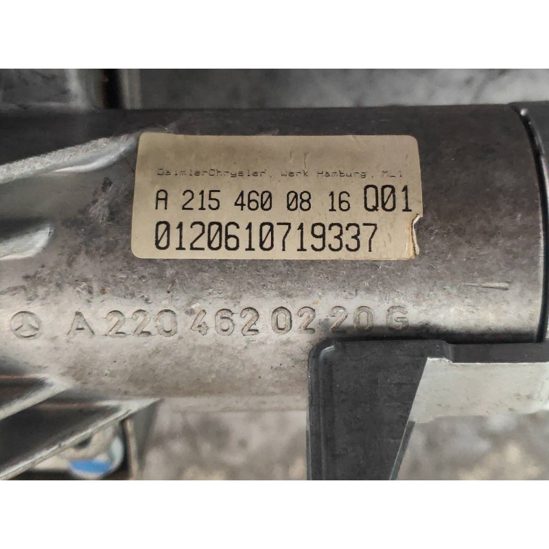 Recambio de columna direccion para mercedes clase cl (w215) coupe 600 (215.378) referencia OEM IAM A2154600816 A2204620220G A220