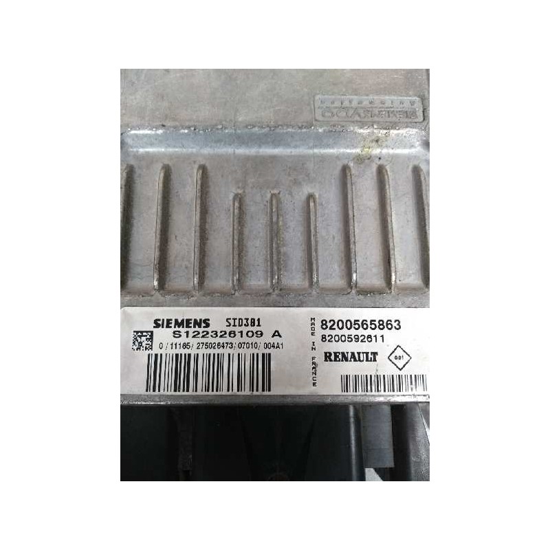 Recambio de centralita motor uce para renault megane ii familiar 1.5 dci diesel referencia OEM IAM S122326109A 8200565863 820059