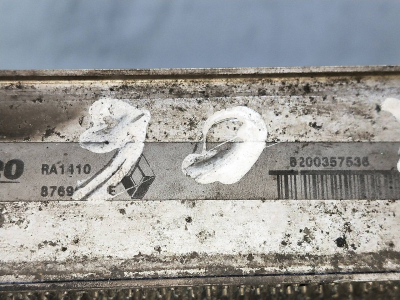 Recambio de radiador agua para renault scenic ii dynamique referencia OEM IAM 8200357636  