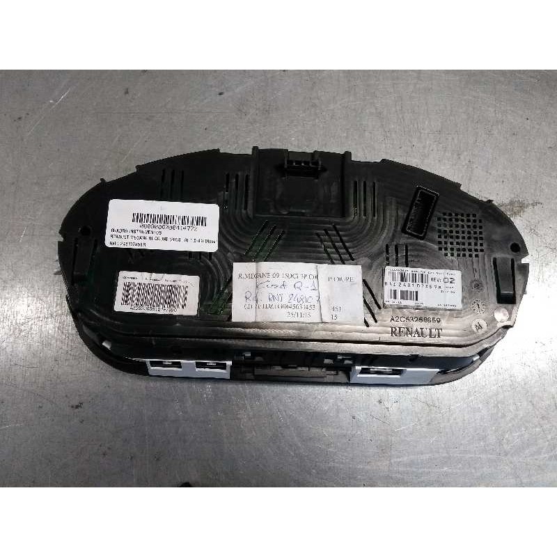 Recambio de cuadro instrumentos para renault megane iii coupe 1.5 dci diesel fap referencia OEM IAM 248107859R  