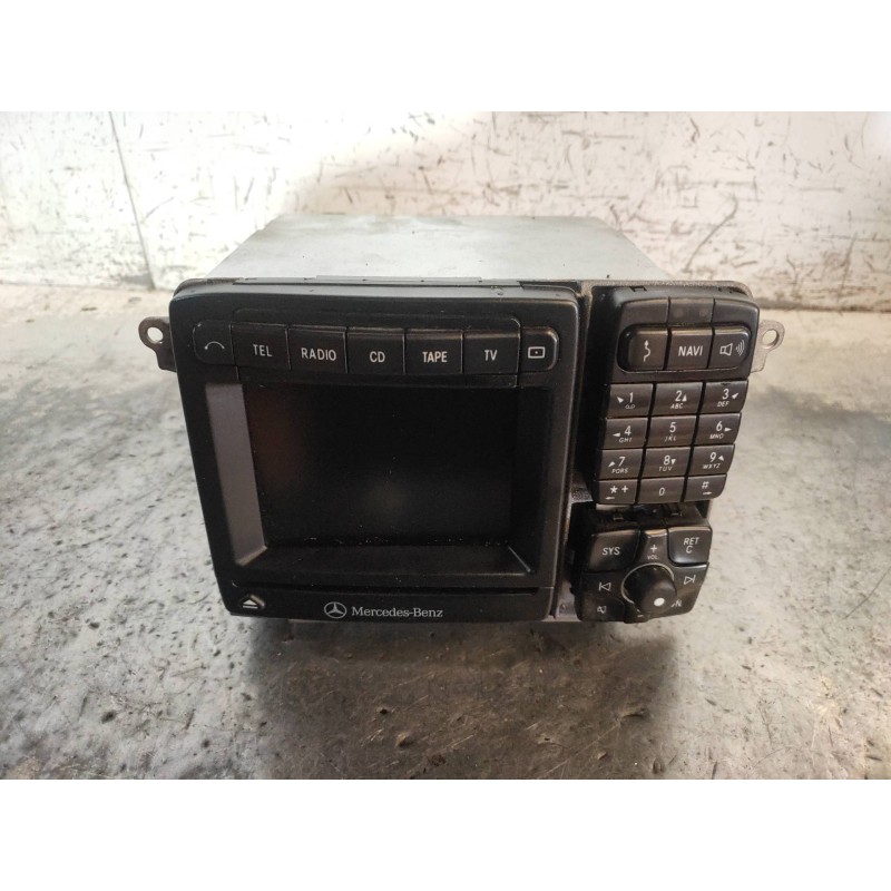 Recambio de sistema navegacion gps para mercedes clase cl (w215) coupe 600 (215.378) referencia OEM IAM A2208204089 7612001568 8