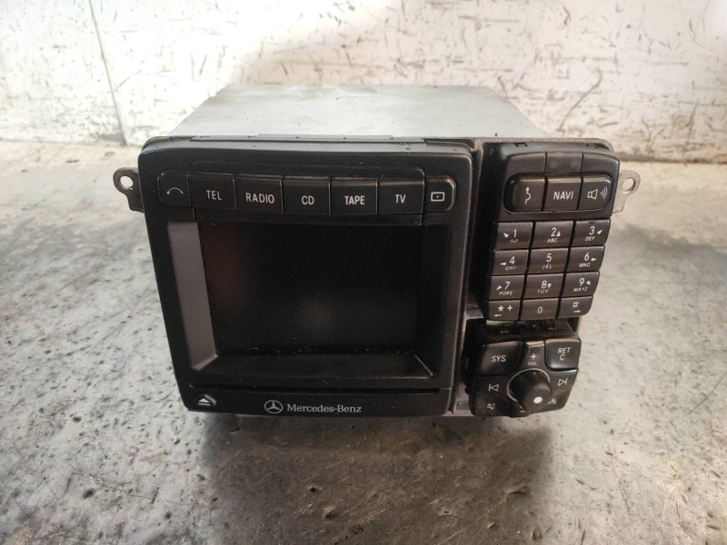 Recambio de sistema navegacion gps para mercedes clase cl (w215) coupe 600 (215.378) referencia OEM IAM A2208204089 7612001568 8