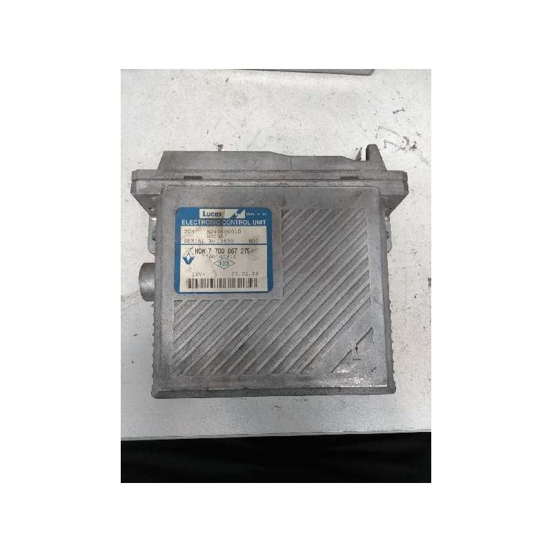 Recambio de centralita motor uce para renault megane i berlina hatchback (ba0) 1.9 turbodiesel referencia OEM IAM R04080001D HOM