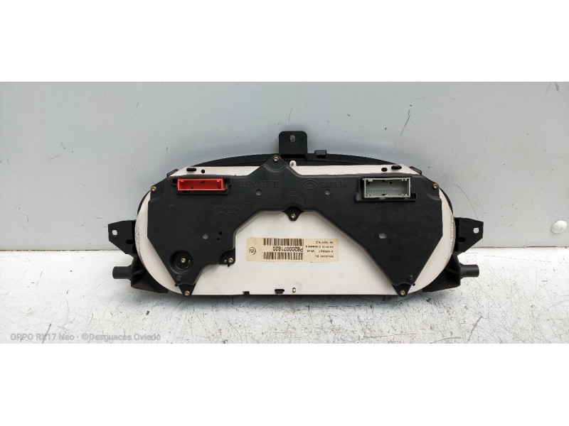 Recambio de cuadro instrumentos para renault megane i fase 2 berlina (ba0) 1.9 dci expression referencia OEM IAM P8200071820 216