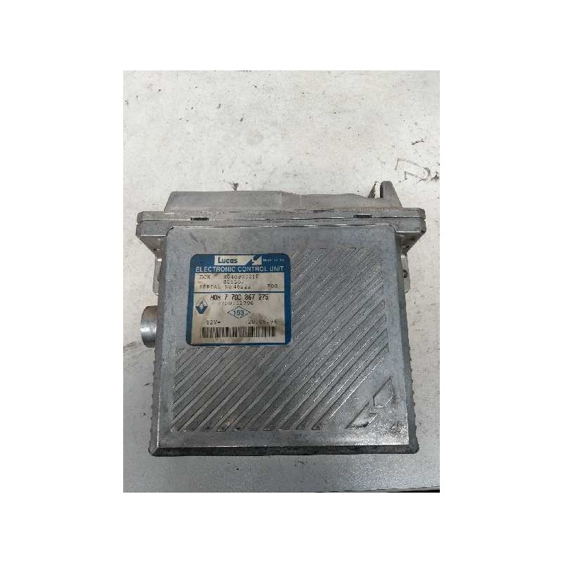 Recambio de centralita motor uce para renault megane i berlina hatchback (ba0) referencia OEM IAM R04080001F HOM7700867275 77001