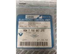 Recambio de centralita motor uce para renault megane i classic (la0) 1.9 turbodiesel referencia OEM IAM R04080001G HOM7700867275 2