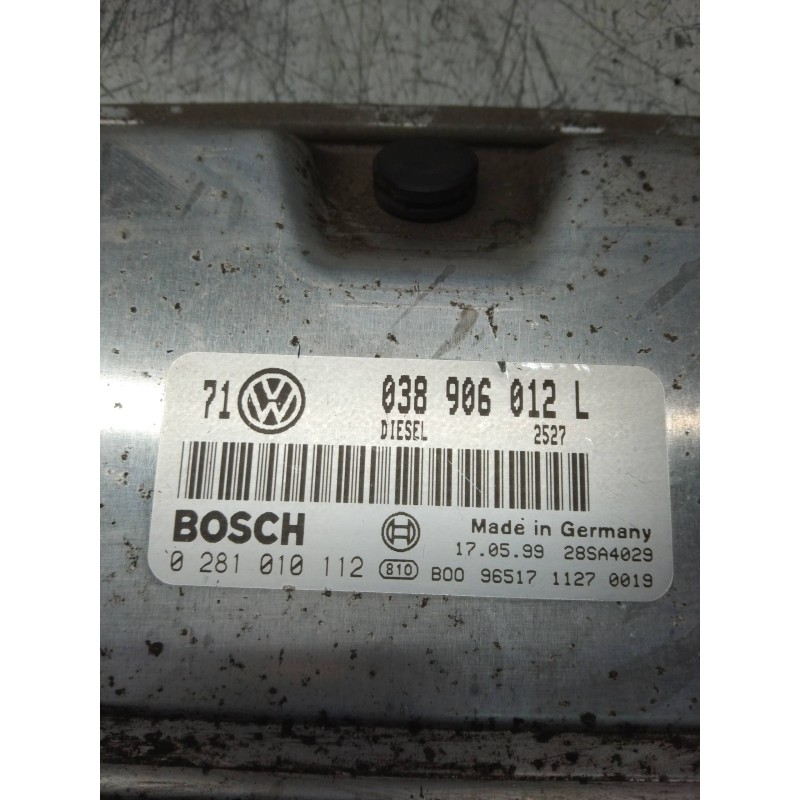 Recambio de centralita motor uce para volkswagen golf iv berlina (1j1) highline referencia OEM IAM 0281010112 038906012L 28SA402