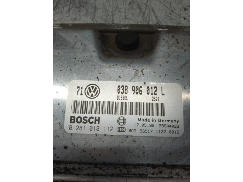 Recambio de centralita motor uce para volkswagen golf iv berlina (1j1) highline referencia OEM IAM 0281010112 038906012L 28SA402