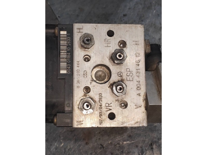 Recambio de abs para mercedes clase cl (w215) coupe 600 (215.378) referencia OEM IAM 0265202444 A0044314612 