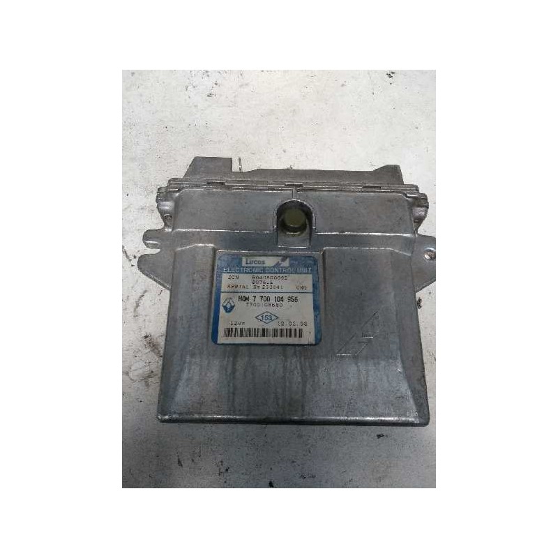 Recambio de centralita motor uce para renault clio ii fase i (b/cbo) 1.9 diesel referencia OEM IAM R04080009D HOM7700104956 7700