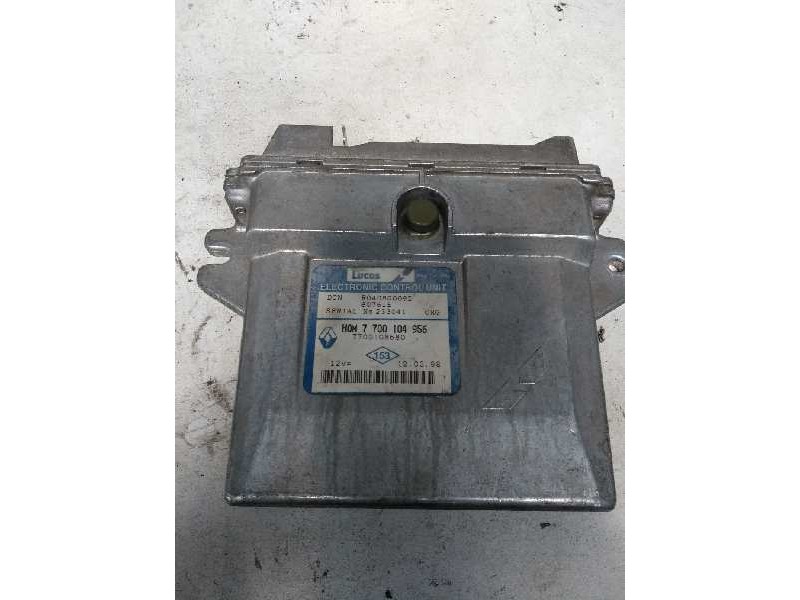 Recambio de centralita motor uce para renault clio ii fase i (b/cbo) 1.9 diesel referencia OEM IAM R04080009D HOM7700104956 7700