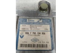 Recambio de centralita motor uce para renault clio ii fase i (b/cbo) 1.9 diesel referencia OEM IAM R04080009D HOM7700104956 7700 2