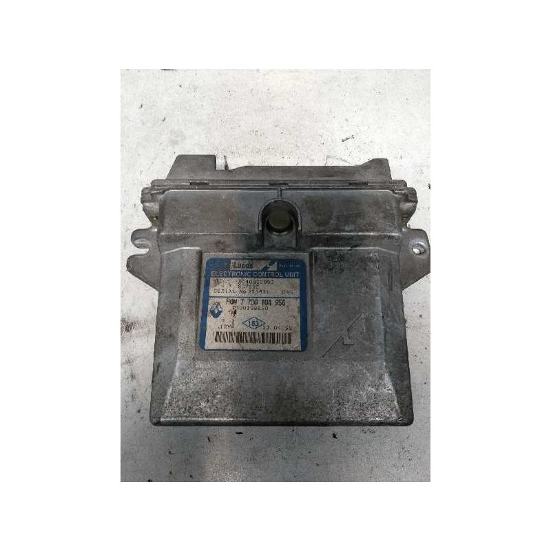 Recambio de centralita motor uce para renault clio ii fase i (b/cbo) 1.9 diesel referencia OEM IAM R04080009D HOM7700104956 7700