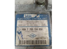 Recambio de centralita motor uce para renault clio ii fase i (b/cbo) 1.9 diesel referencia OEM IAM R04080009D HOM7700104956 7700 2