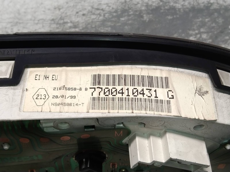 Recambio de cuadro instrumentos para renault clio ii fase i (b/cbo) 1.9 d referencia OEM IAM 7700410431G 216158586B 