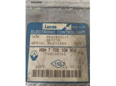 Recambio de centralita motor uce para renault megane i scenic (ja0) 1.9 diesel referencia OEM IAM R04080011C HOM7700104956 77001 2
