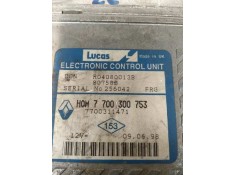 Recambio de centralita motor uce para renault trafic (desde 5.89) referencia OEM IAM R04080013B HOM7700300753 7700311471 80758B 2