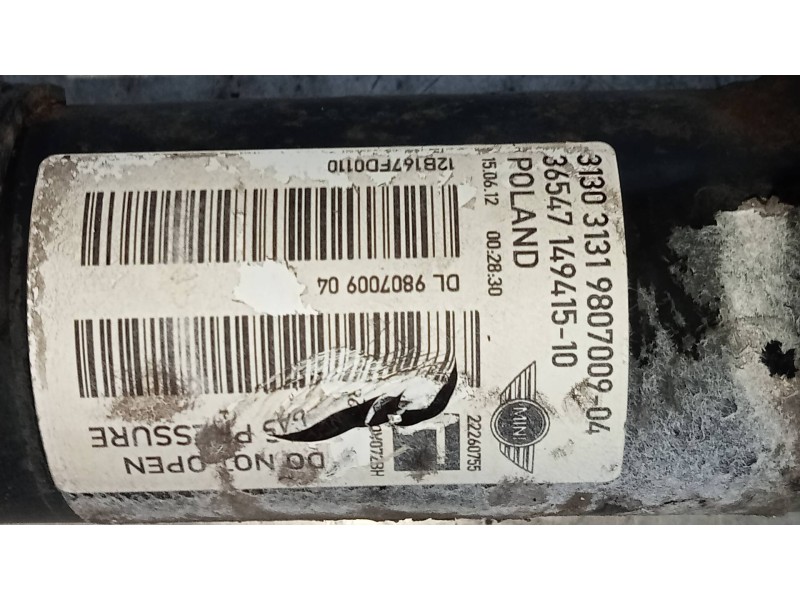 Recambio de amortiguador delantero izquierdo para mini countryman (r60) one d referencia OEM IAM 9807009  