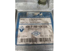 Recambio de centralita motor uce para renault clio ii fase i (b/cbo) 1.9 diesel referencia OEM IAM R04080009E HOM7700104956 7700 2