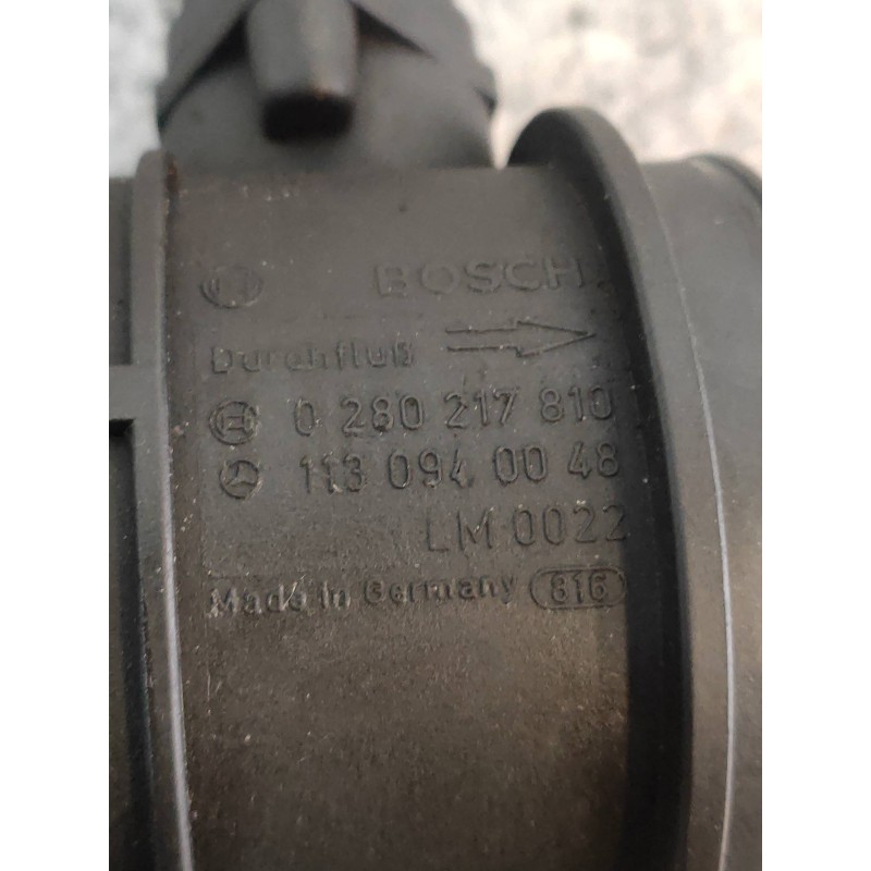 Recambio de caudalimetro para mercedes clase cl (w215) coupe 600 (215.378) referencia OEM IAM 0280217810 1130940048 1130940048