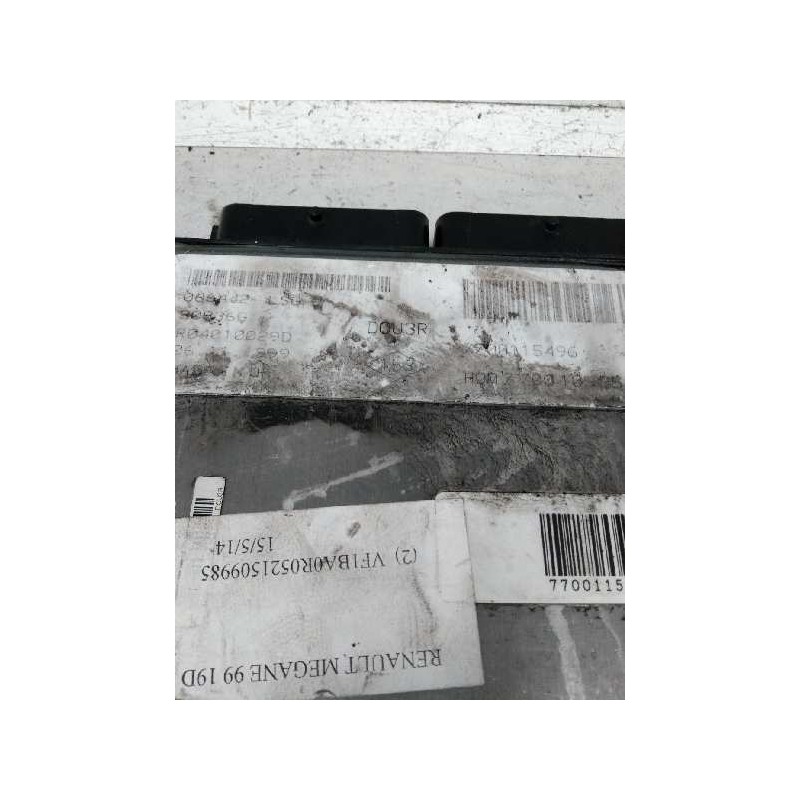 Recambio de centralita motor uce para renault megane i berlina hatchback (ba0) 1.9 diesel referencia OEM IAM R04010029D 77001154