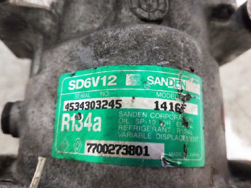 Recambio de compresor aire acondicionado para renault clio ii fase ii (b/cb0) 1.5 dci diesel referencia OEM IAM SD6V121416F 1416