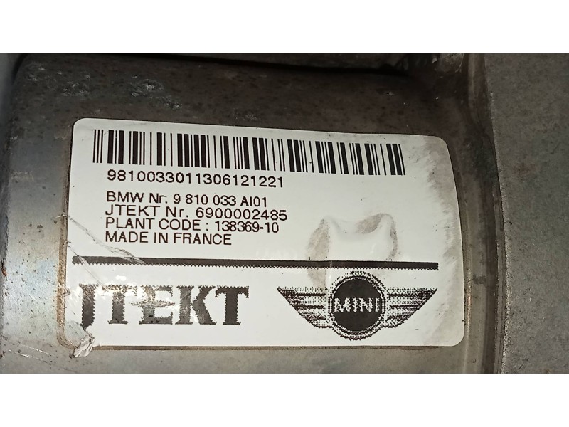 Recambio de cremallera direccion para mini countryman (r60) one d referencia OEM IAM 9810033AI01 6900002485 