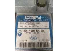 Recambio de centralita motor uce para renault kangoo (f/kc0) referencia OEM IAM R04080012H HOM7700104956 7700111206 80759K 2