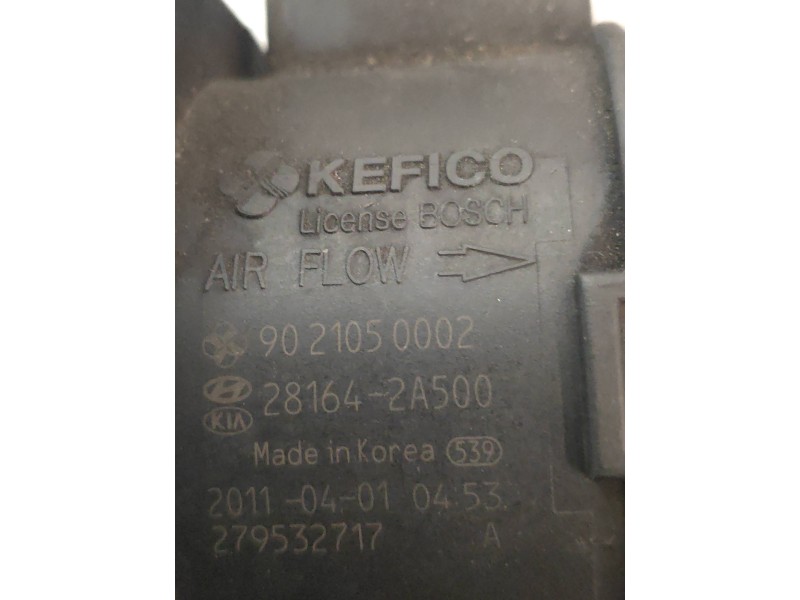 Recambio de caudalimetro para hyundai i30cw classic referencia OEM IAM 9021050002 281642A500 