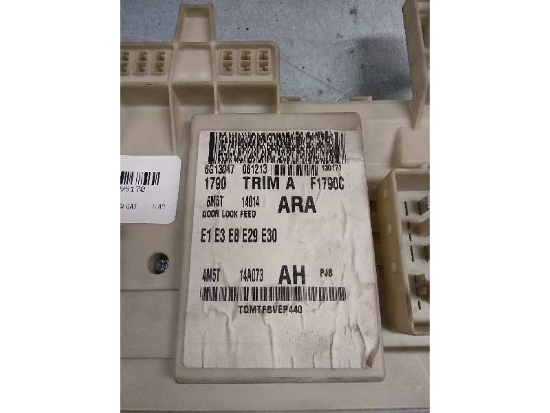 Recambio de caja reles / fusibles para ford focus c-max (cap) 1.6 tdci cat referencia OEM IAM 6M5T14014ARA F1790C 