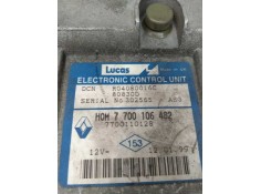 Recambio de centralita motor uce para renault trafic (desde 5.89) referencia OEM IAM R04080016C HOM7700106482 7700110128 80830D 2