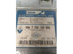 Recambio de centralita motor uce para renault kangoo (f/kc0) referencia OEM IAM R04080012J HOM7700104956 7700111206 80759L 2