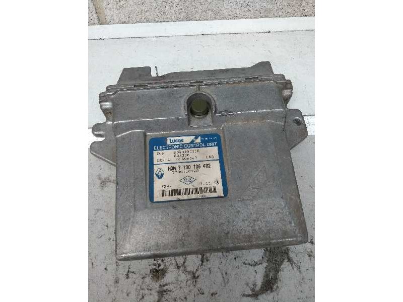 Recambio de centralita motor uce para renault trafic (desde 5.89) referencia OEM IAM R04080016B HOM7700106482 7700110128 80830B