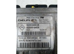 Recambio de centralita motor uce para renault modus dynamique referencia OEM IAM R0410B034C 8200399038 8200619409 81153E 2