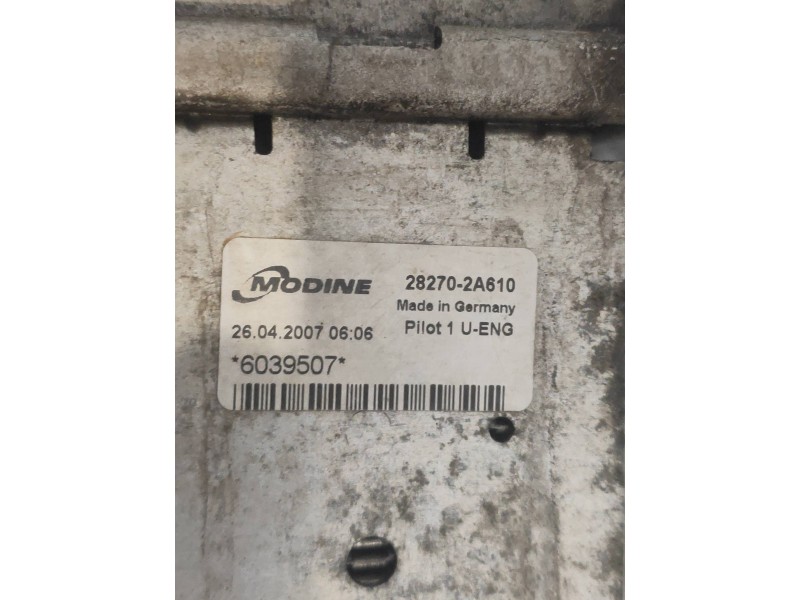 Recambio de intercooler para kia cee´d active referencia OEM IAM 282702A610  